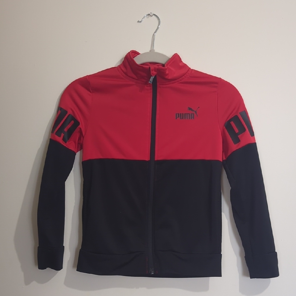 Puma Red and Black Sports Jacket